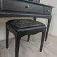 Stag Minstrel Dressing Table Mirror & Stool Black