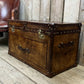 English Handcrafted Luxury Leather Trunk