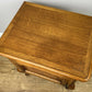 Pair of Bedside Tables Vintage French Louis Oak Nightstands Cabinets LOT 6306