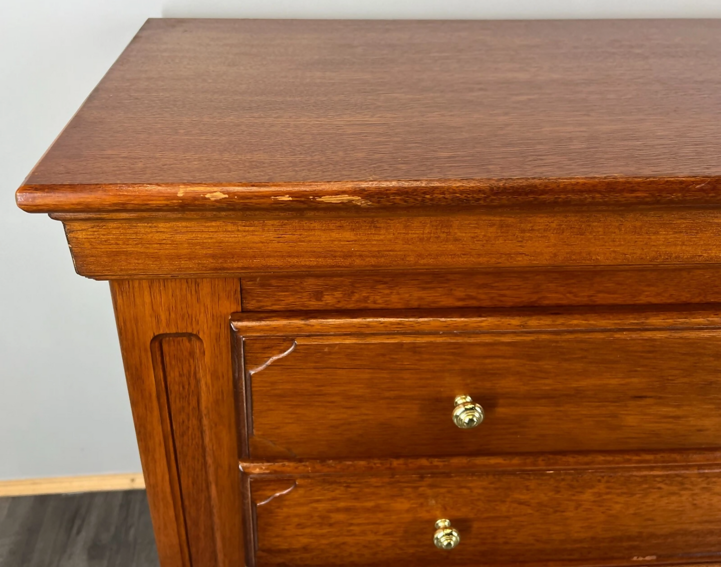 Chest of Drawers Vintage French Style Storage 4 Drawers Cabinet LOT 3598