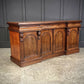 Large Vintage Victorian Mahogany Sideboard