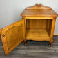 Pair of Bedside Tables Vintage French Louis Oak Cabinets Nightstands LOT 3519