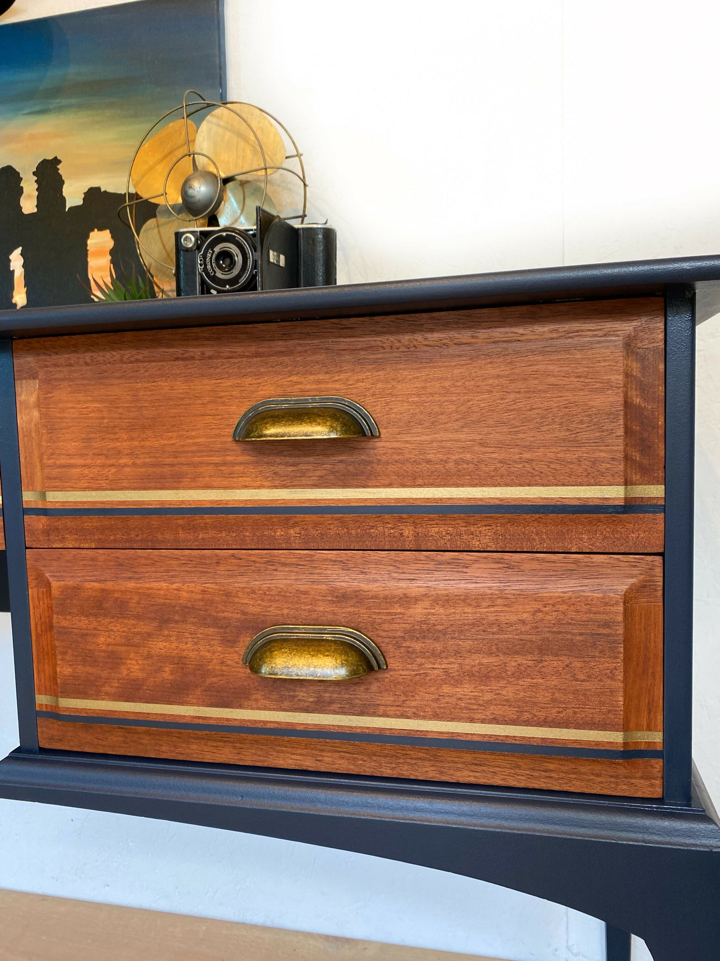 Writing Desk By Stag, 1970s Mid Century