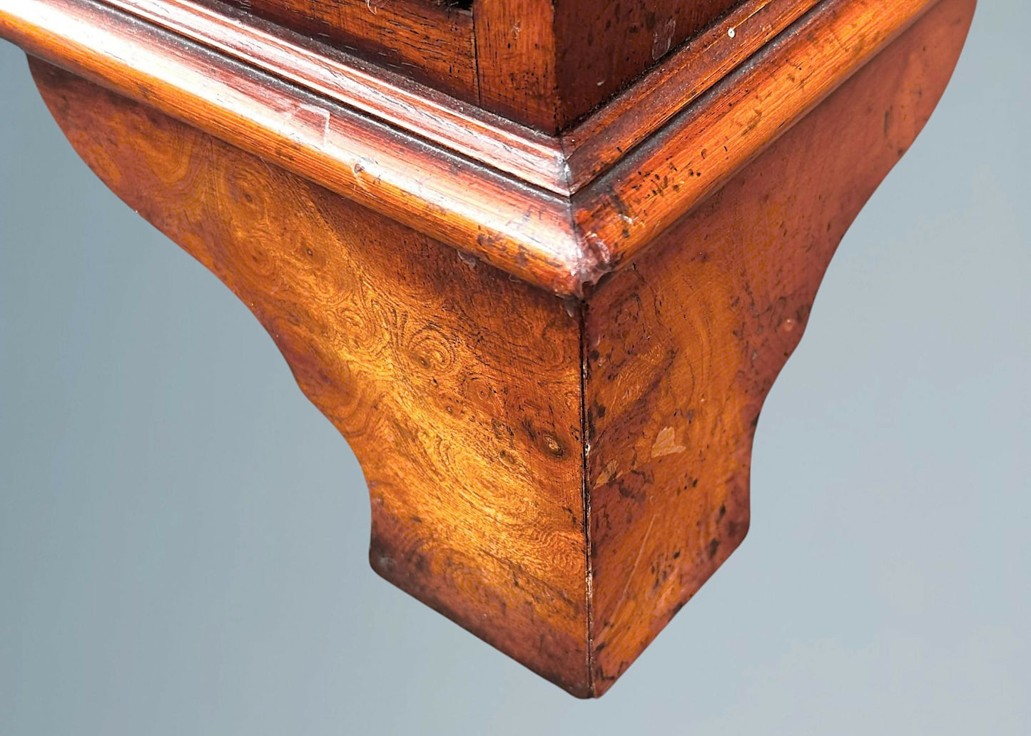 Small Figured Walnut Chest of Drawers