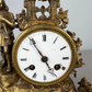 Mantel Clock Antique French Japy Frères Gilt Bronze Figure Clock LOT 3602
