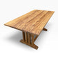 Vintage Solid Ash library / dining table Oxford University.