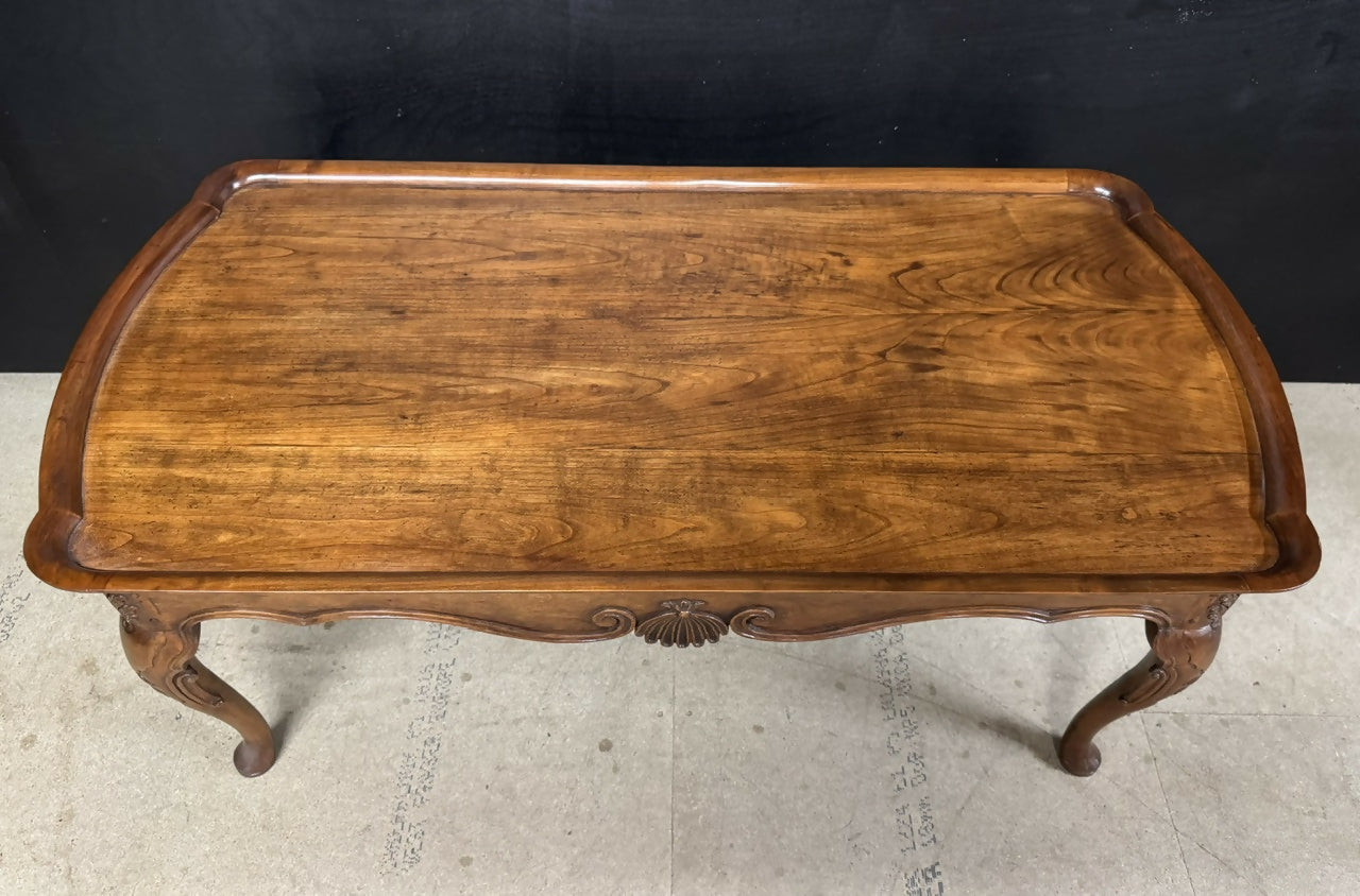 Fine Burr Walnut Coffee Table