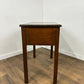 Reproduction Oak Lowboy Console Table