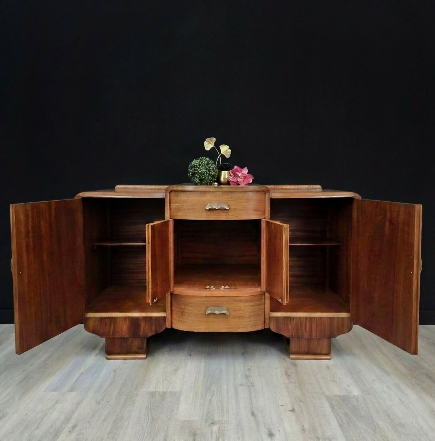 Vintage Art Deco Sideboard / Cocktail Cabinet – F.H. Marshall & Co., 1930s