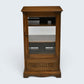 Ercol Hi Fi Cabinet Winchester Model 961 Glass Door Golden Dawn FREE UK Delivery
