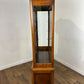 Vintage Oak Display Cabinet With Two Glass Doors