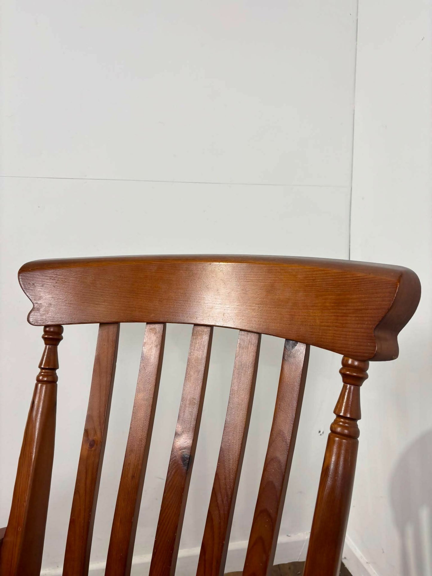 Victorian Style Pine Farmhouse Kitchen Chair