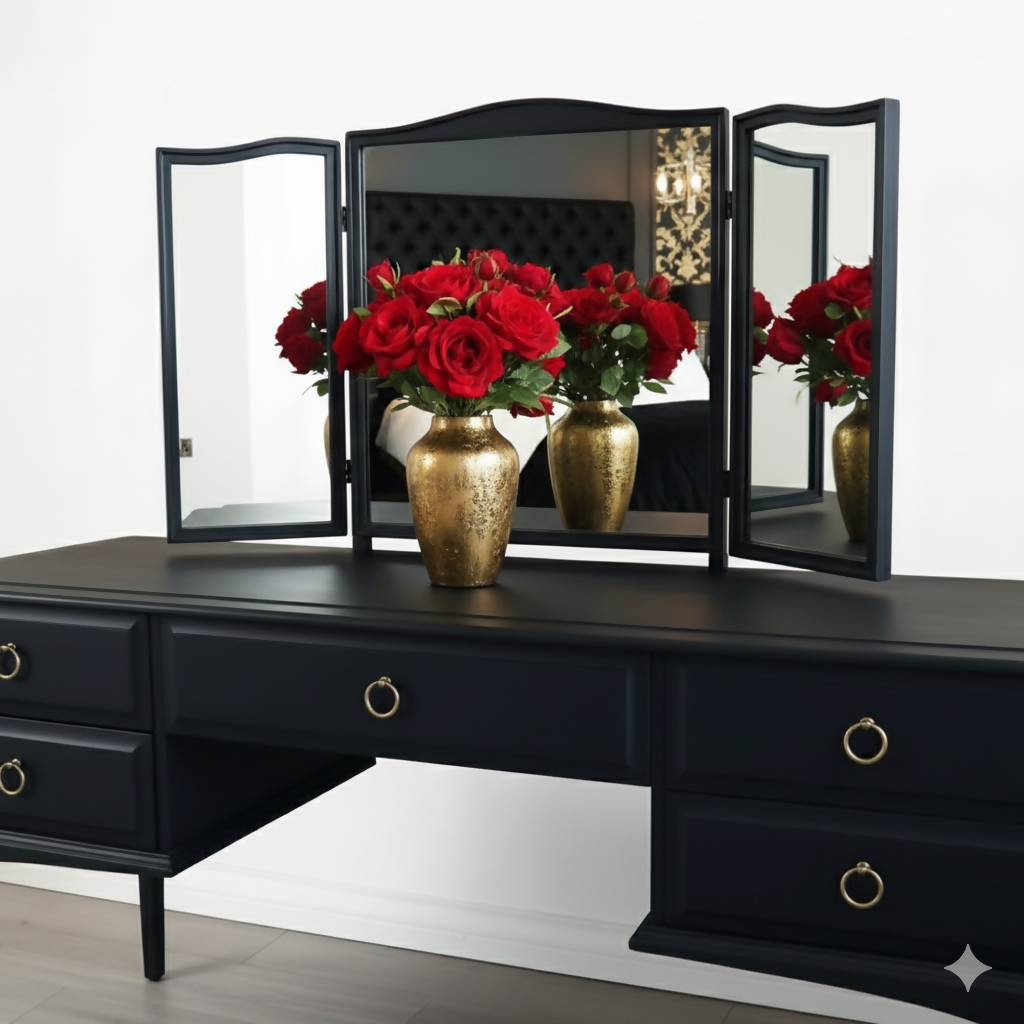 Stag minstrel black dressing table