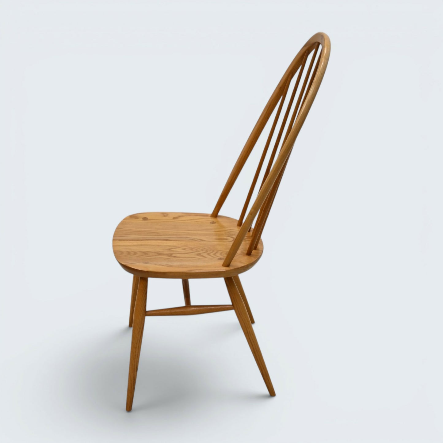 4 Ercol Dining Chairs Windsor Quaker Light Finish Circa 2018 FREE UK Delivery