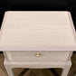 Stag minstrel bedside tables natural wood restored pair bedside cabinets