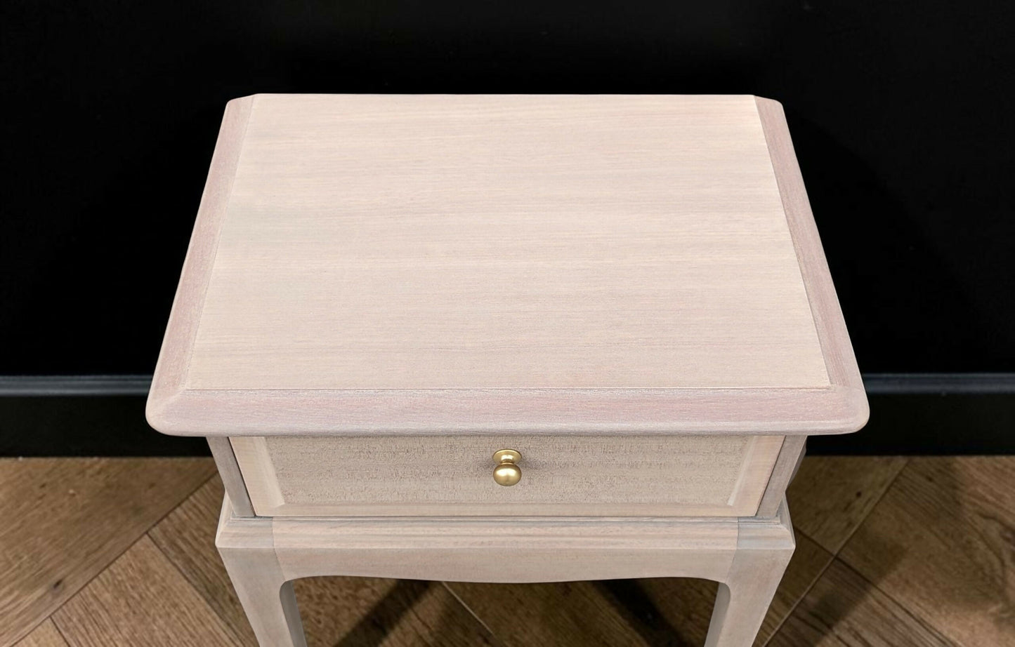 Stag minstrel bedside tables natural wood restored pair bedside cabinets