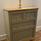 Pine chest of drawers