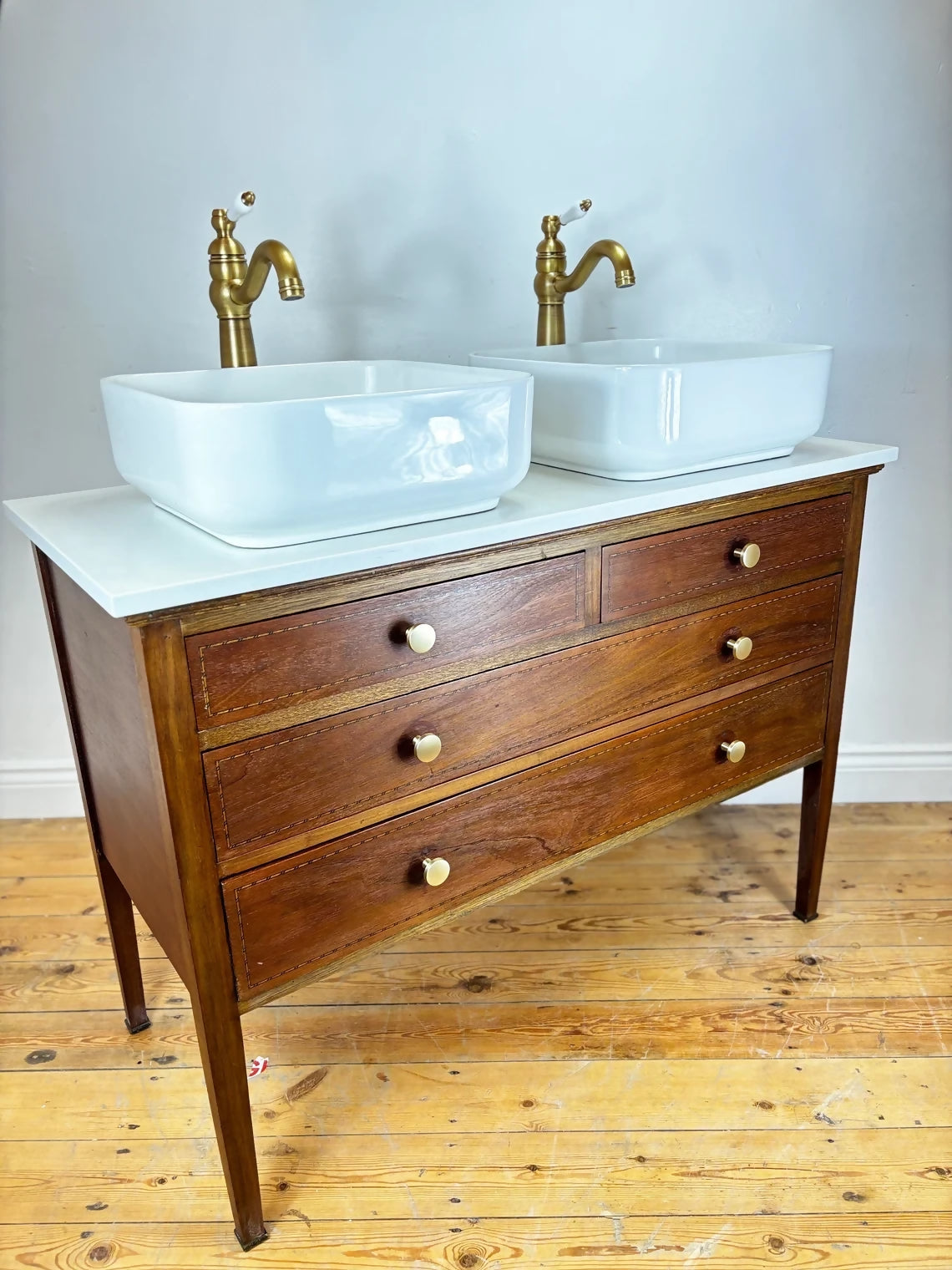 Vanity Unit Made to Order Vanity Unit Custom Made Bathroom Furniture Antique Vintage Bathroom Washstand Basin Unit