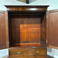 Victorian Mahogany Hanging Cupboard / Wardrobe