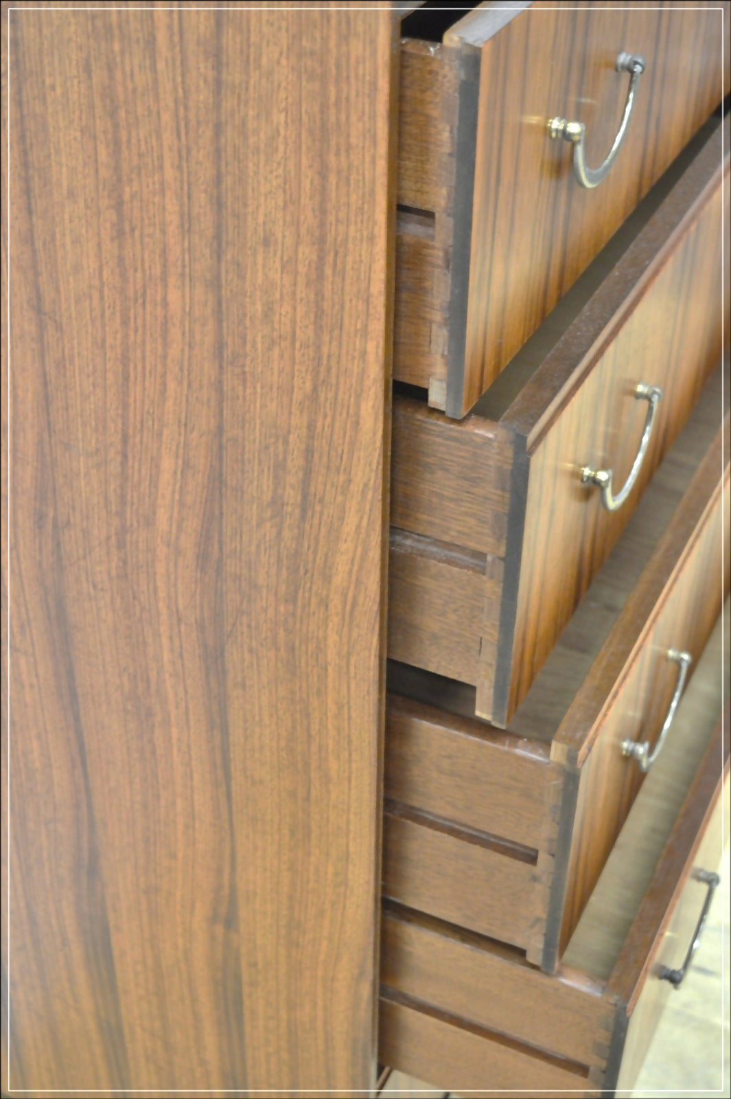 vintage chest of drawers teak Meredew mid century danish design