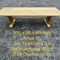 Huge 3 x 1 Meter French Oak Farmhouse Dining Table