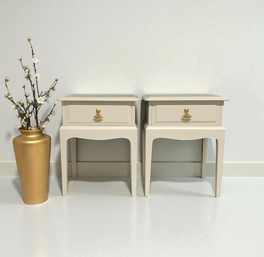 Stag Minstrel Leggy Bedside Cabinetsl tables vintage retro 1960