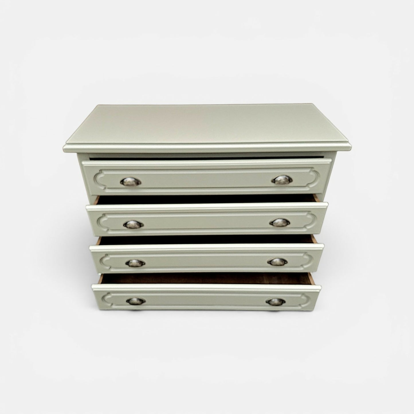 Sage Green Chest of Drawers | Vintage French Country Farmhouse Style Dresser