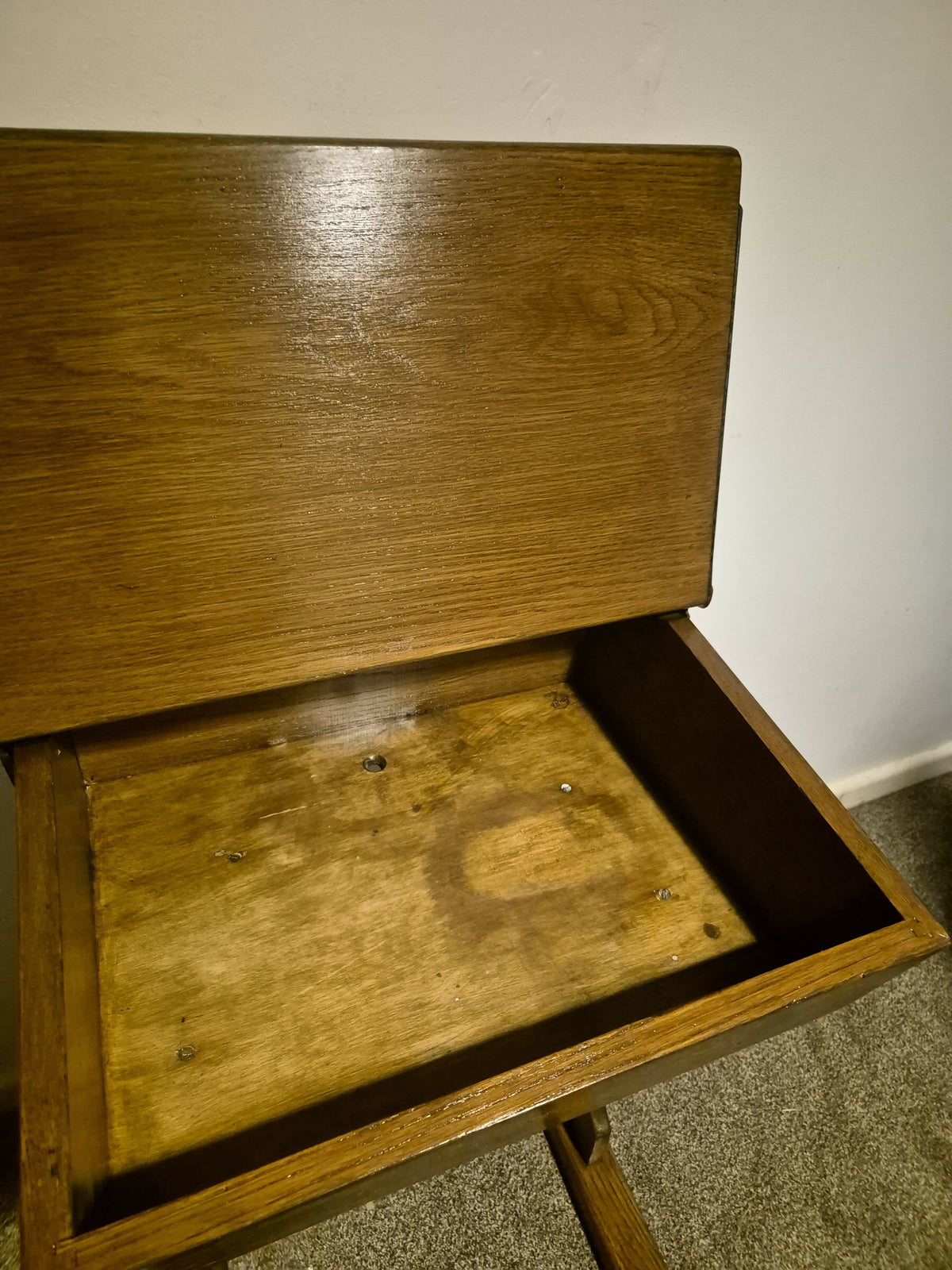 Vintage school desk