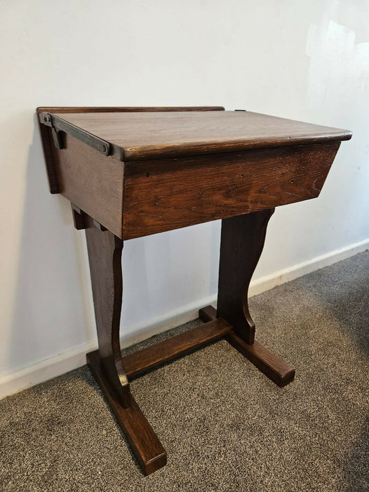 Vintage school desk