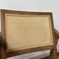Pair Of Modern Armchairs With Bergere Panels