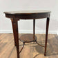Edwardian Mahogany Circular Window Table