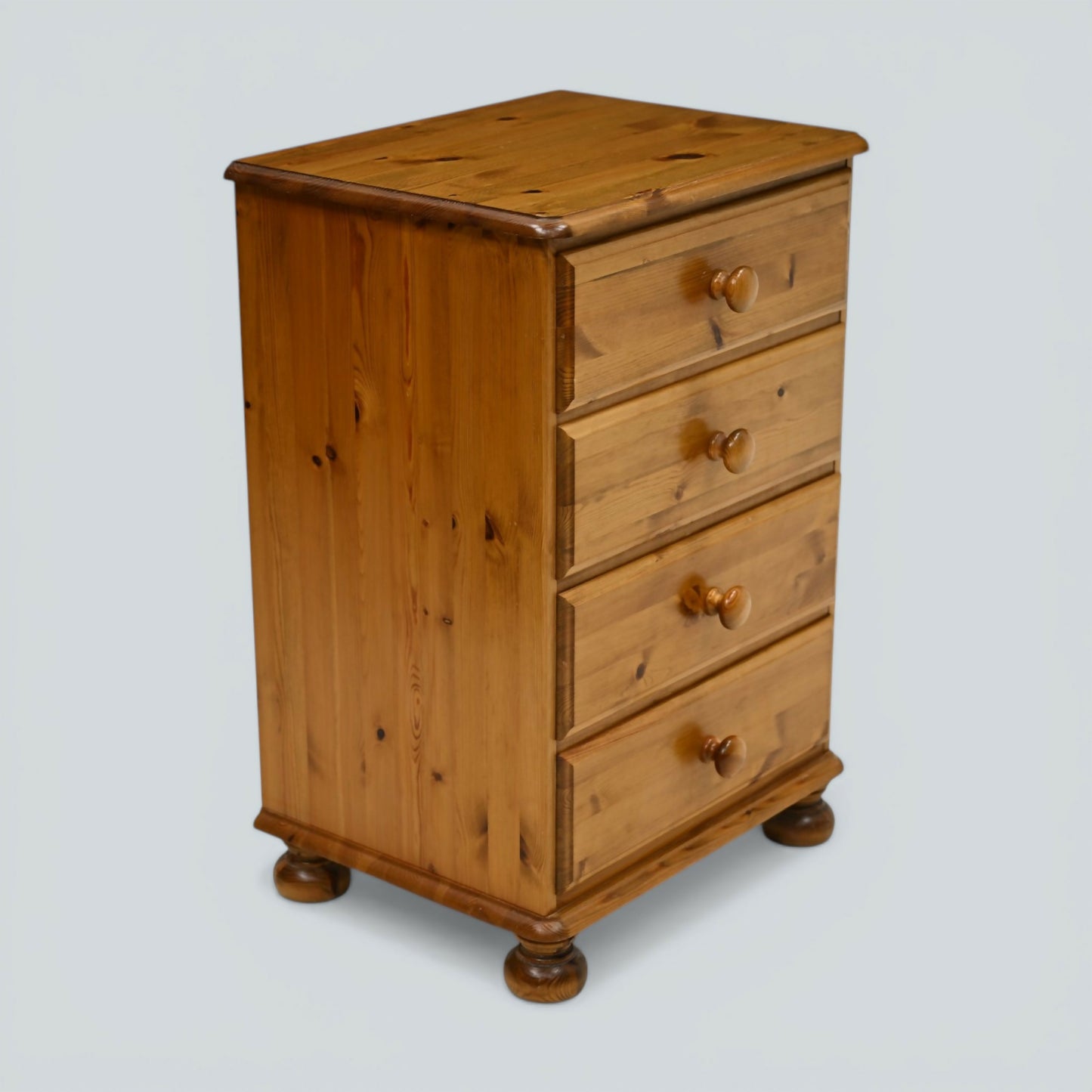 Ducal Vintage Pine Chest of 4 Drawers Antique Pine Victoria Range FREE Delivery*
