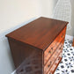 Antique Chest of Drawers Georgian Style Mahogany with Three Graduated Drawers