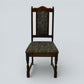 6 Old Charm Dining Chairs Oak Frame Tudor Brown Widford Green FREE UK Delivery
