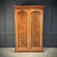 Vintage Victorian Mahogany Double Wardrobe