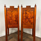 Pair Of Victorian Pitch Pine Ecclesiastical Chairs