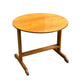 Art Deco tilt top light Oak side table