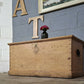 Old Pine Trunk Blanket Box Coffee Table