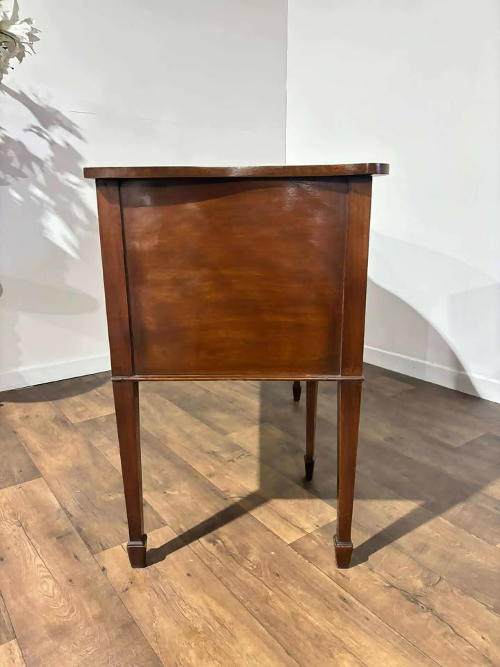 Reproduction Georgian Style Serpentine Mahogany Sideboard by G.T. Rachstraw