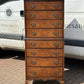 Vintage Tall Chest Of Drawers, Splits In 2 Pieces For Easier Transportation.