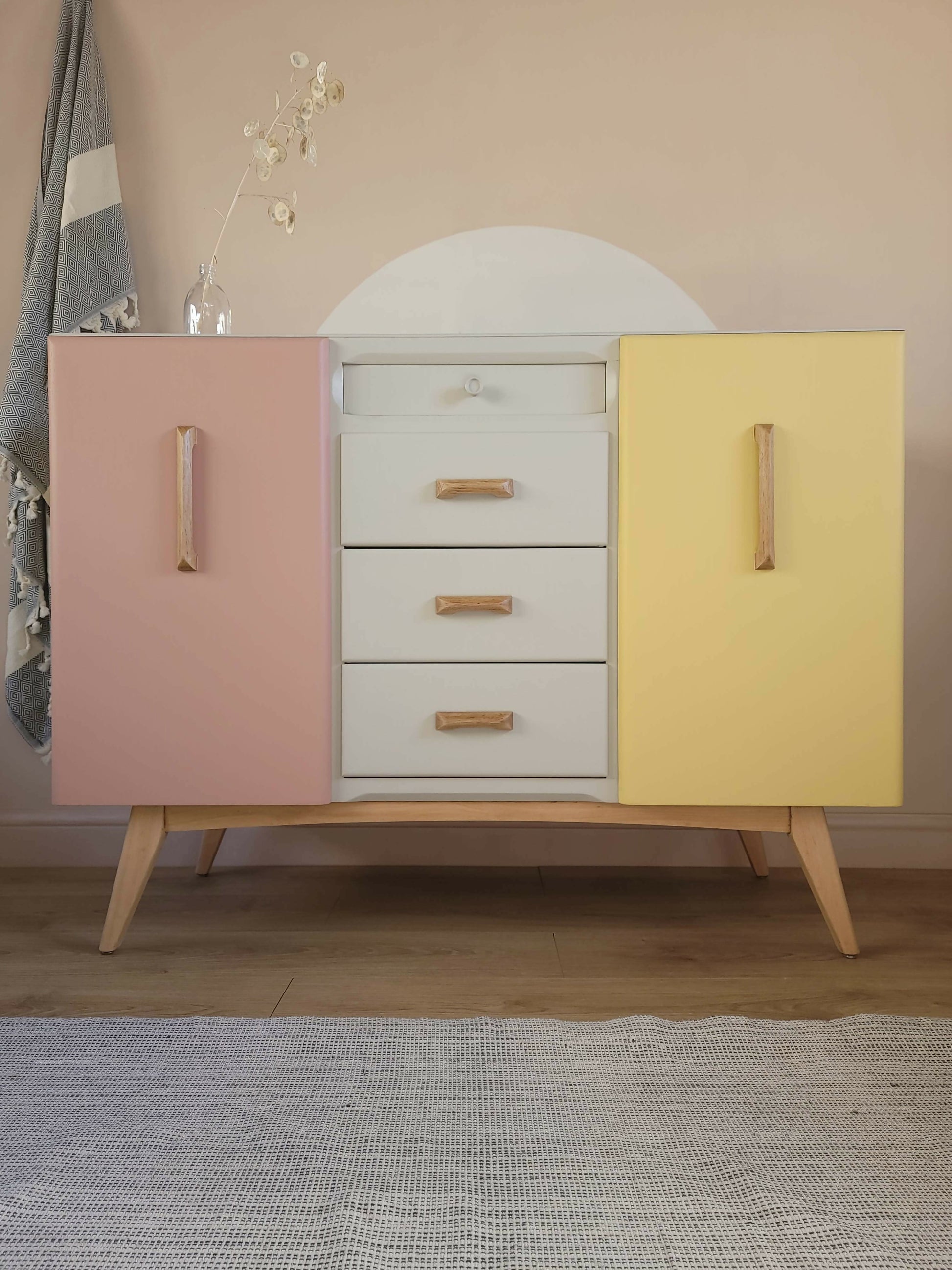 Sherbet sideboard front on