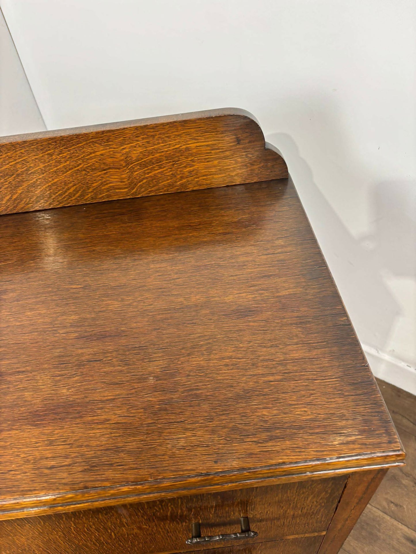 Vintage Oak Two Drawer Chest