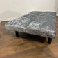 Plush Velvet Folding Sofa Bed