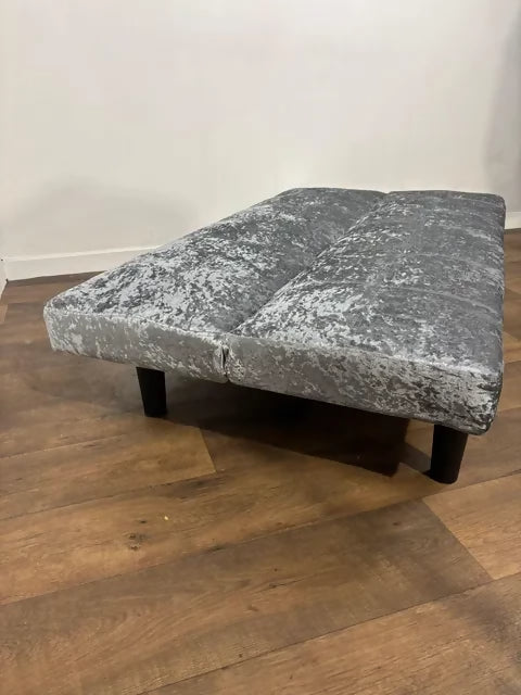 Plush Velvet Folding Sofa Bed