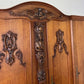 Wardrobe Vintage French Style Four Door Carved Armoire Cabinet LOT 6147