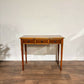 Reproduction Yew Wood Breakfront Console Table3