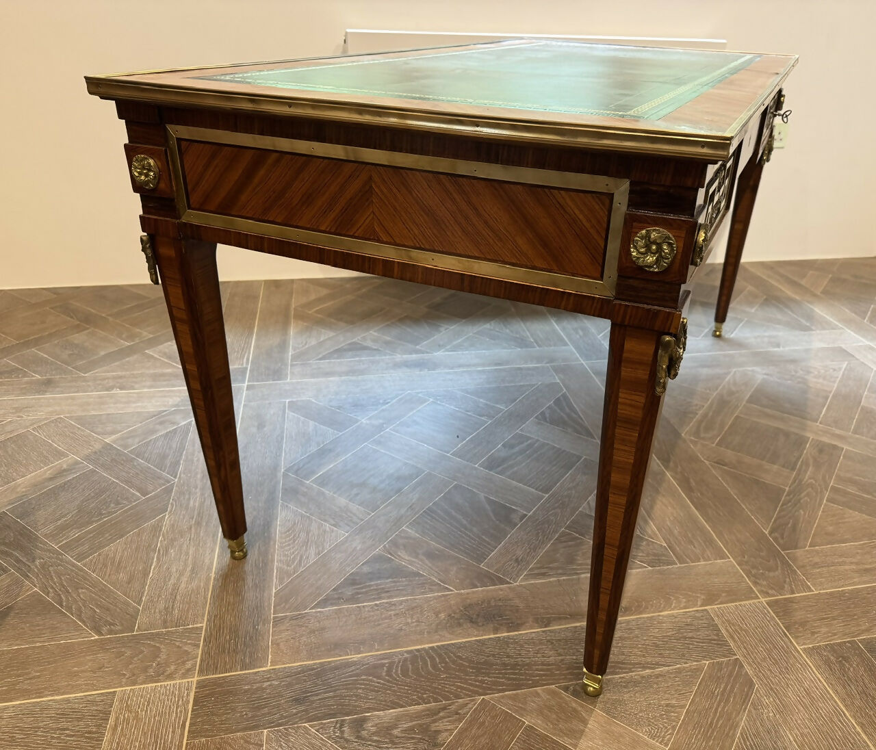 Fine Quality French Leather Top Writing Desk