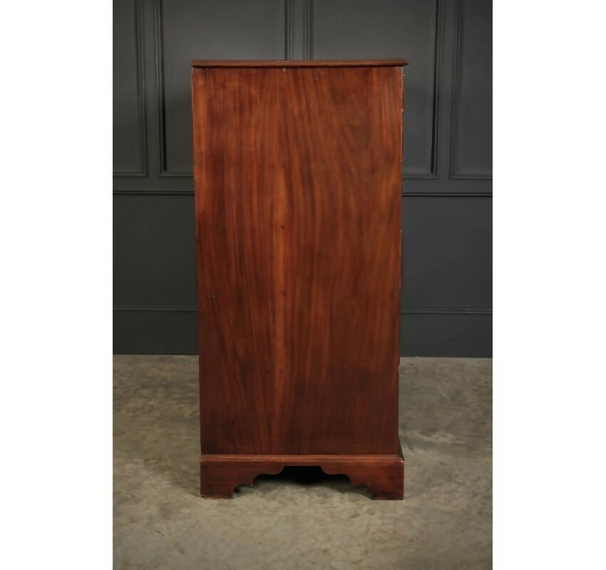 Tallboy Georgian Mahogany Artists Plan Chest of Drawers