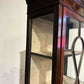 Edwardian Mahogany Serpentine Fronted Display Cabinetzzz