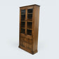 Ercol Wide Tall Display Bookcase Cupboards Golden Dawn Finish FREE UK Delivery*